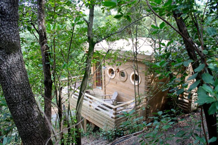 Le Jardin en Ville - Cabanes dans les bois