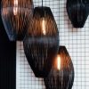 Suspensions noires design naturelles