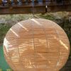 Suspension boule en paille