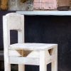 Tabouret/chaise de bar en bois clair